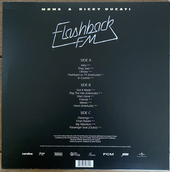 Møme, Ricky Ducati ‎– Flashback FM - New 2 LP Record 2021 Allo Floride Europe Import Vinyl - Electronic / Disco