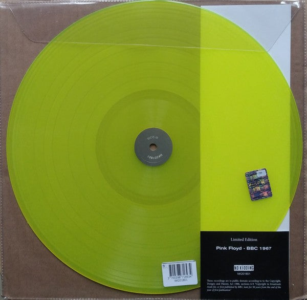 Pink Floyd ‎– BBC 1967 - New LP Record 2018 UK Import Yellow Vinyl - Psychedelic Rock - Shuga Records