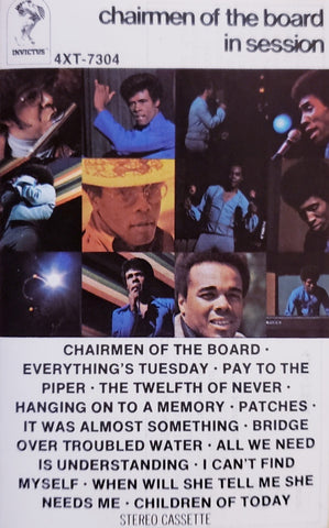 Chairmen Of The Board – In Session - Used Cassette Invictus 1970 US - Funk / Rhythm & Blues
