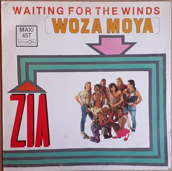 Zia – Waiting For The Winds (woza Moya) - Mint- 12" Single Record 1987 France Vinyl - African - Shuga Records