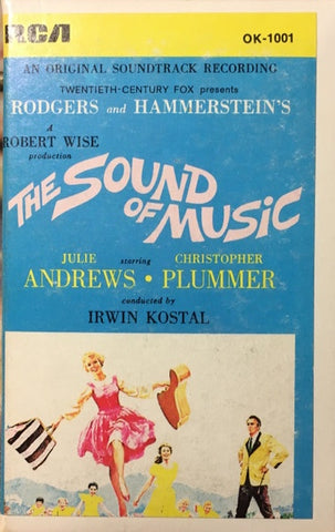 Rodgers And Hammerstein / Julie Andrews, Christopher Plummer, Irwin Kostal – The Sound Of Music (An Original Soundtrack Recording) - Used Cassette 1965 RCA Victor Cardboard Case Tape - Soundtrack