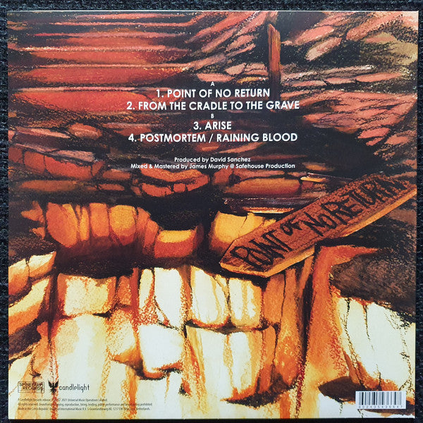 Havok ‎– Point Of No Return (2012) - New EP Record 2021 Candlelight/Spinefarm Europe Import Transparent brown marble splatter Vinyl - Thrash / Speed Metal