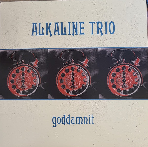 Alkaline Trio – Goddamnit (1998) - New LP Rexord 2021 Asian Man Color Half Blue/Half Green Vinyl - Pop Punk / Punk - Shuga Records