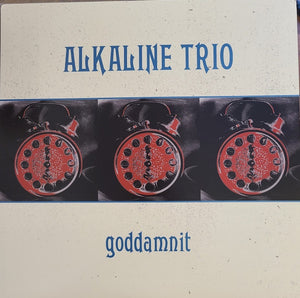 Alkaline Trio – Goddamnit (1998) - New LP Rexord 2021 Asian Man Color Half Blue/Half Green Vinyl - Pop Punk / Punk - Shuga Records