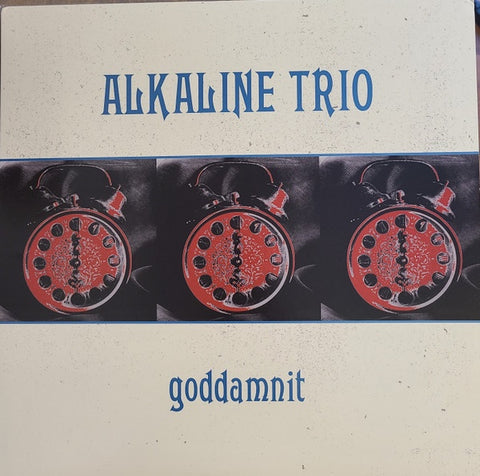 Alkaline Trio – Goddamnit (1998) - New LP Rexord 2021 Asian Man Color Half Blue/Half Green Vinyl - Pop Punk / Punk