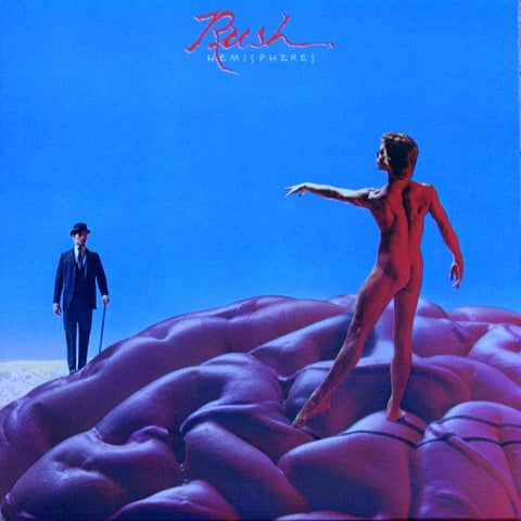 Rush – Hemispheres - VG+ LP Record 1978 Anthem Canada Red Vinyl - Hard Rock / Prog Rock
