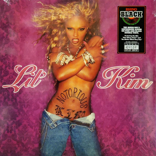 Lil' Kim ‎– The Notorious KIM (2000) - New 2 LP  Atlantic/Record Queen Bee Europe Import Pink & Black Vinyl - Hip Hop - Shuga Records