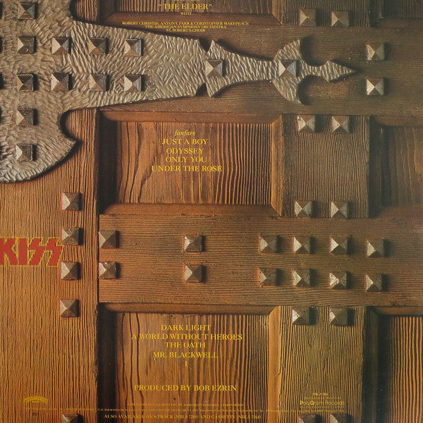 Kiss – (Music From) The Elder - Mint- LP Record 1981 Casablanca USA Vinyl - Hard Rock