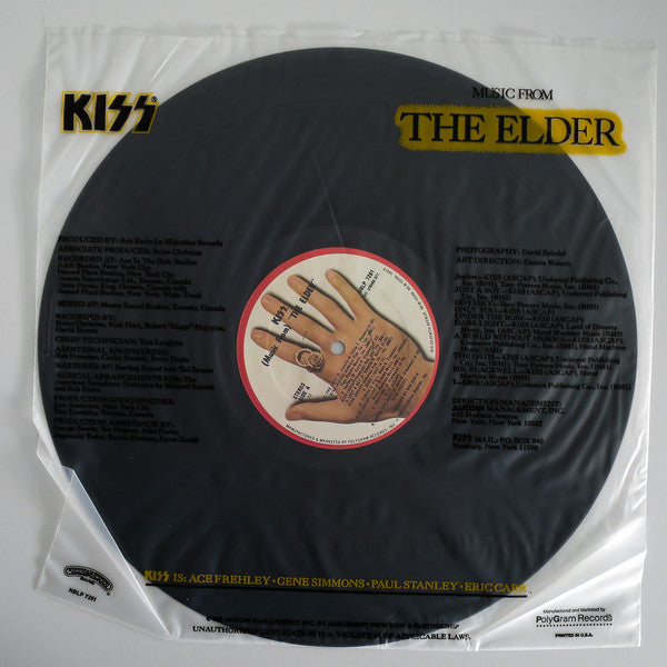 Kiss – (Music From) The Elder - Mint- LP Record 1981 Casablanca USA Vinyl - Hard Rock - Shuga Records