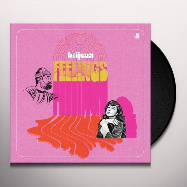 Brijean - Feelings - New LP Record 2021 Ghostly International Black Vinyl & Download - Synth-pop / Disco - Shuga Records