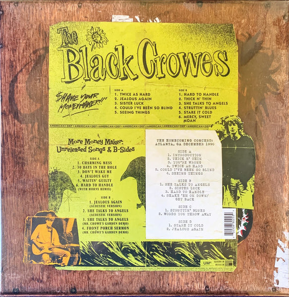 The Black Crowes ‎– Shake Your Money Maker (1990) - New 4 LP Record Bos Set 2021 UMe Vinyl, Book, Patch & More - Alternative Rock