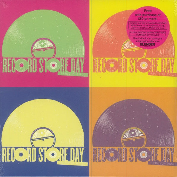 Various – Record Store Day 2009 Edition - Mint- LP Record 2009 Song USA Vinyl - Alternative Rock / Indie Rock / Synth-pop