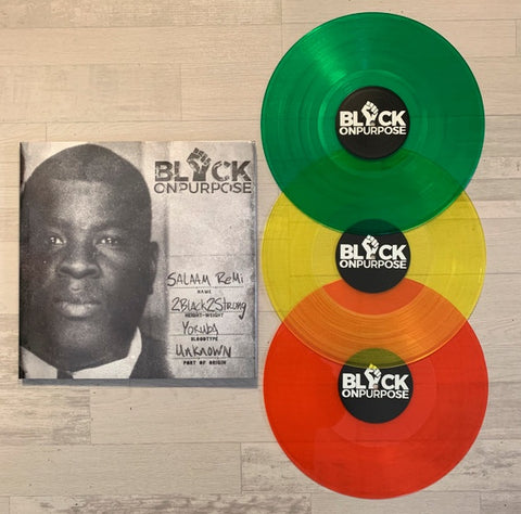 Salaam Remi – Black On Purpose - Mint- 3 LP Record 2021 Louder Than Life USA Colored Vinyl - Funk / Afrobeat / Soul / Hip Hop