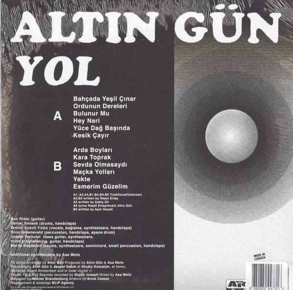 Altın Gün ‎– Yol - New LP Record 2021 ATO USA Indie Exclusive Purple Vinyl & Download - Psychedelic Rock / Folk - Shuga Records