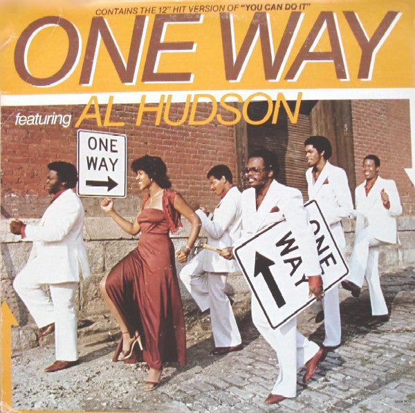 One Way Featuring Al Hudson - VG Lp Record 1979 USA Original Vinyl - Soul / Disco / Funk
