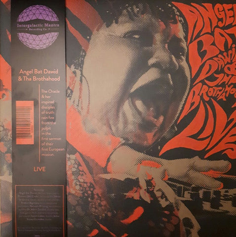 Angel Bat Dawid & Tha Brothahood ‎– Live - Mint- 2 LP Record 2021 International Anthem Recording Company Vinyl - Chicago Local / Free Jazz / Avant-garde Jazz