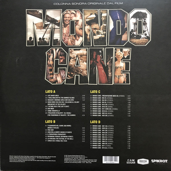 Riz Ortolani And Nino Oliviero ‎– Mondo Cane (1962) - New 2 LP Record 2021 Italy Import Vinyl - Soundtrack / Score - Shuga Records