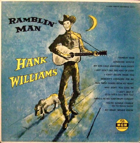 Hank Williams With His Drifting Cowboys ‎– Ramblin' Man (1955) - New Vinyl Record (Europe Import 180 Gram Limited Edition) 2016 Press - Country