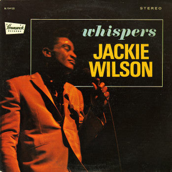 Jackie Wilson ‎– Whispers - VG+ Lp Record 1966 Brunswick USA Stereo Original Vinyl - Soul