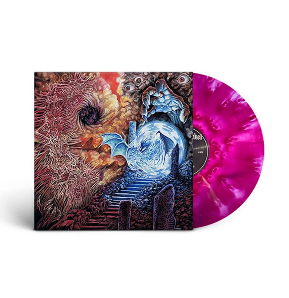 Gatecreeper ‎– An Unexpected Reality - New EP Record 2021 Closed Casket Activities USA Cloudy Purple & Clear Vinyl - Death Metal / Doom Metal