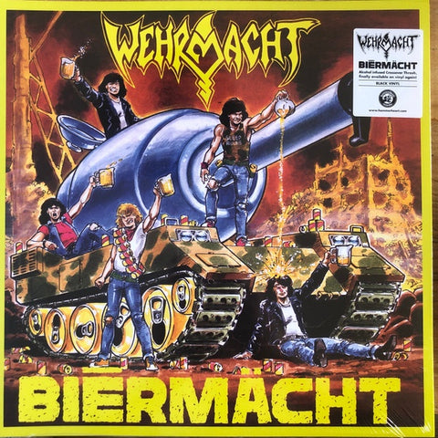 Wehrmacht – Biermächt (1988) - New LP Record 2021 Hammerheart Netherlands Vinyl - Thrash / Hardcore