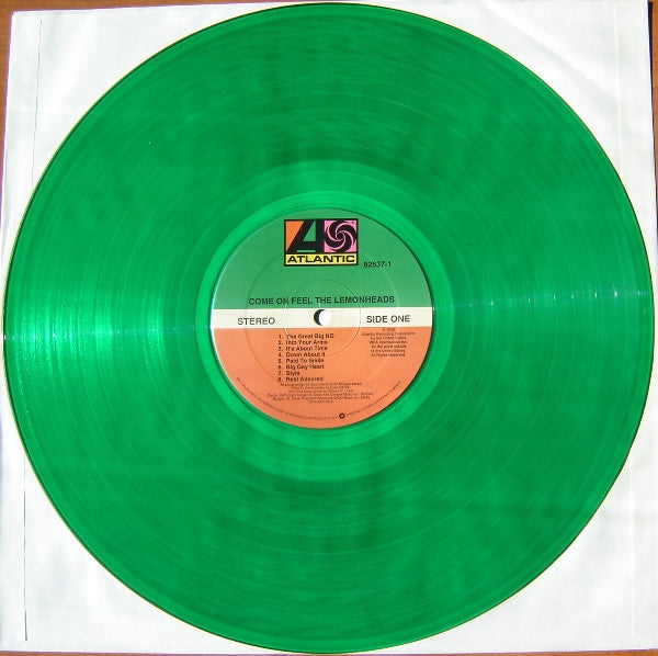 The Lemonheads – Come On Feel The Lemonheads - Mint- LP Record 1993 Atlantic USA Green Vinyl - Alternative Rock / Country Rock - Shuga Records