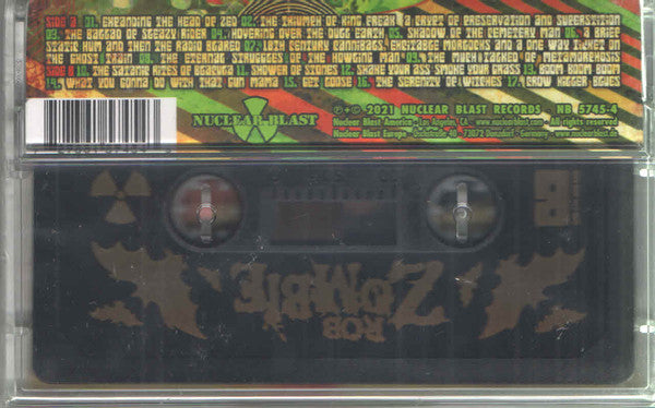 Rob Zombie ‎– The Lunar Injection Kool Aid Eclipse Conspiracy - New Cassette Album 2021 Nuclear Blast Germany Black Tape - Rock