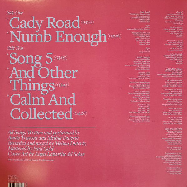 Routine ‎– And Other Things - New EP Record Dead Oceans USA Coke Bottle Clear Vinyl & Download -Indie Rock / Indie Pop - Shuga Records