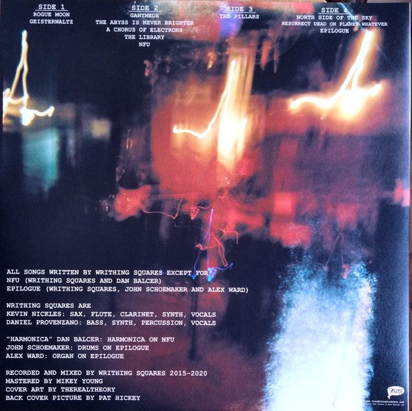 Writhing Squares ‎– Chart For The Solution - New 2 LP Record 2021 Trouble In Mind USA Yellow with Red and Blue Splatter - Psychedelic Rock - Shuga Records