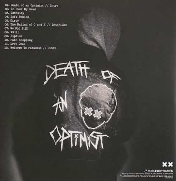 grandson – Death Of An Optimist - New LP Record 2021 Fueled By Ramen Milky White Vinyl - Rock / Trap - Shuga Records