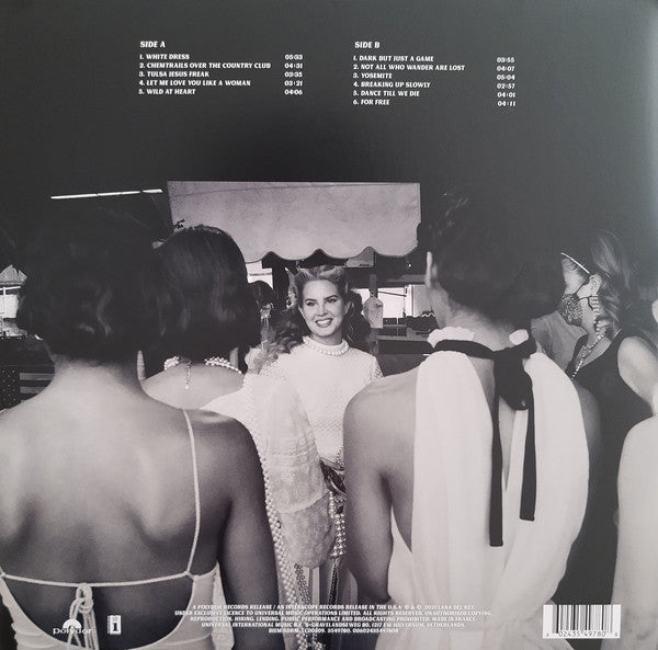 Lana Del Rey - Chemtrails Over The Country Club - New LP Record 2023 Polydor Vinyl - Pop Rock / Indie Pop - Shuga Records