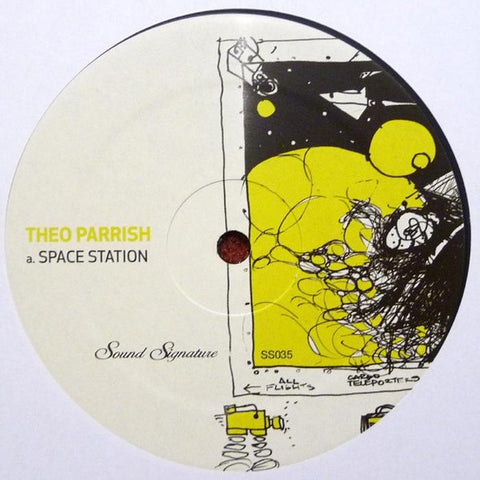 Theo Parrish – Space Station / Going Through Changes - New 12" Single 2009 Sound Signature Vinyl - Techno / Deep House