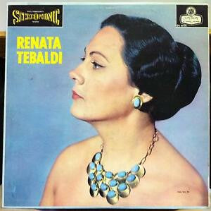 Renata Tebaldi – Operatic Arias - VG+ LP Record 1960 London UK ffss Blue Back WB Vinyl - Classical / Opera