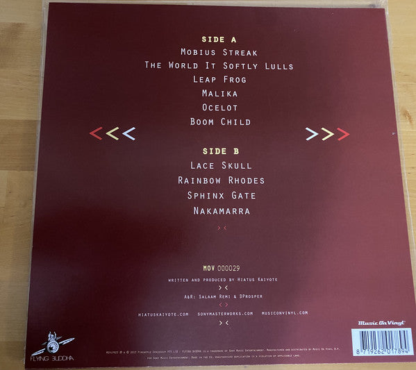 Hiatus Kaiyote ‎– Tawk Tomahawk (2012) - New LP Record 2021 Music On Vinyl Europe Import Yellow 180 gram Vinyl & Numbered - Neo Soul / Funk / Jazz - Shuga Records