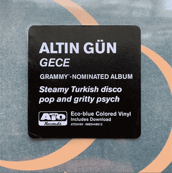 Altın Gün ‎– Gece (2019) - New LP Record 2021 ATO USA Blue Sky Vinyl & Download - Psychedelic Rock / Folk - Shuga Records