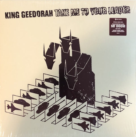 King Geedorah (MF DOOM) – Take Me To Your Leader - New 2 LP Record 2021 Big Dada UK Import Red Vinyl & Download  - Hip Hop