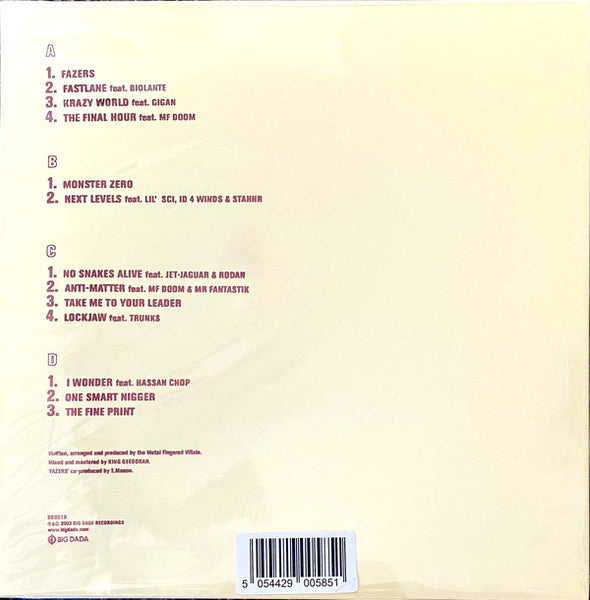 King Geedorah (MF DOOM) – Take Me To Your Leader - New 2 LP Record 2021 Big Dada UK Import Red Vinyl & Download  - Hip Hop - Shuga Records