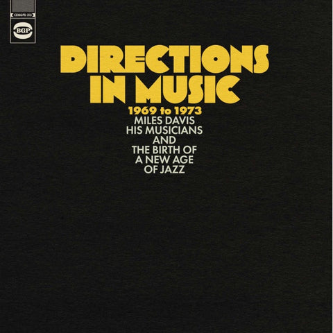 Various – Directions In Music 1969 To 1973 (Miles Davis, His Musicians And The Birth Of A New Age Of Jazz) - Mint- 2 LP Record BGP UK Vinyl - Jazz / Fusion / Jazz-Funk