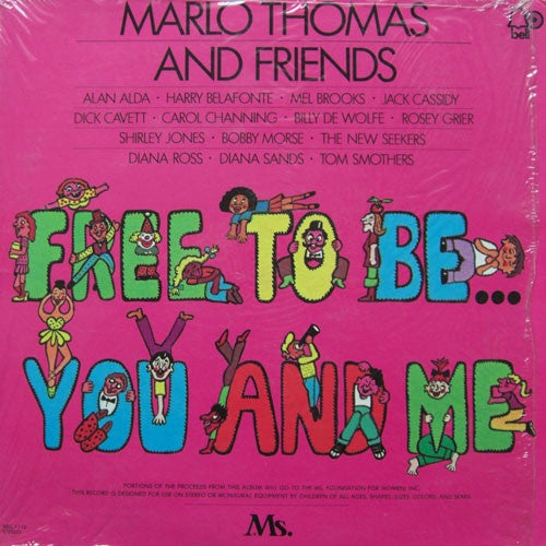 Marlo Thomas And Friends – Free To Be...You And Me - VG+ LP Record 1972 Bell USA Vinyl & Booklet - Children's