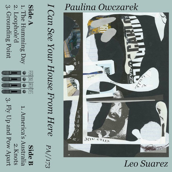 Paulina Owczarek / Leo Suarez – I Can See Your House From Here - New Cassette 2021 Personal Archives Vinyl - Avant-garde Jazz