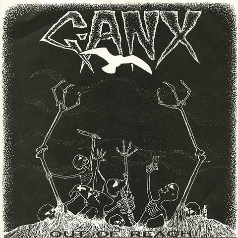 G-Anx – Out Of Reach - Mint- 7" EP Record 1993 Sound Pollution USA Vinyl & Insert - Hardcore / Punk