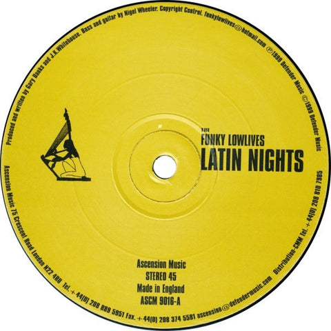 The Funky Lowlives – Latin Nights - New 12" Single Record 1999 Ascension Music Vinyl - Deep House / Latin