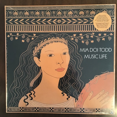 Mia Doi Todd – Music Life - Mint- LP Record 2021 City Zen Vinyl - Folk