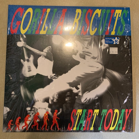 Gorilla Biscuits – Start Today (1989) - New LP Record 2021 Revelation Red Viny, Poster & Download - Hardcore Punk