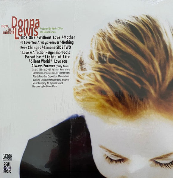 Donna Lewis ‎– Now In A Minute (1996) - New LP Record 2021 Real Gone Music USA Orange Vinyl - Pop Rock / Dance-pop