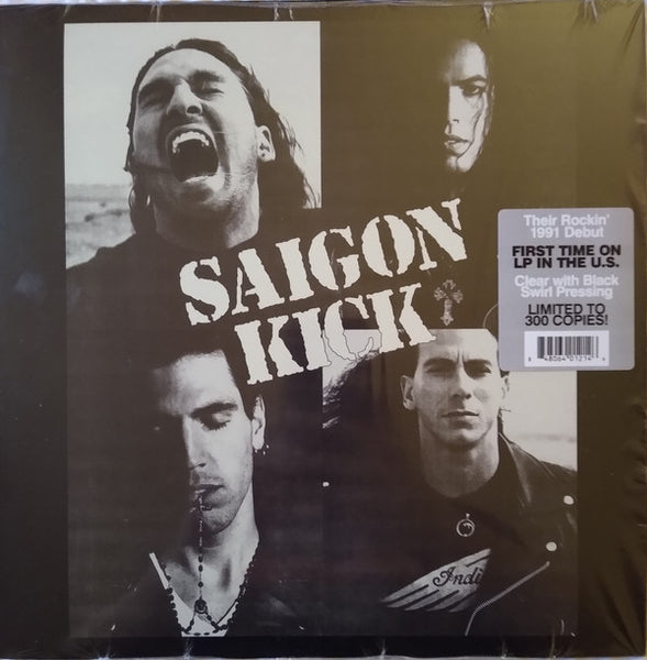 Saigon Kick ‎– Saigon Kick (1991) - New LP Record 2021 Atlantic Real Gone Music USA Clear with Black Swirl Vinyl - Hard Rock - Shuga Records