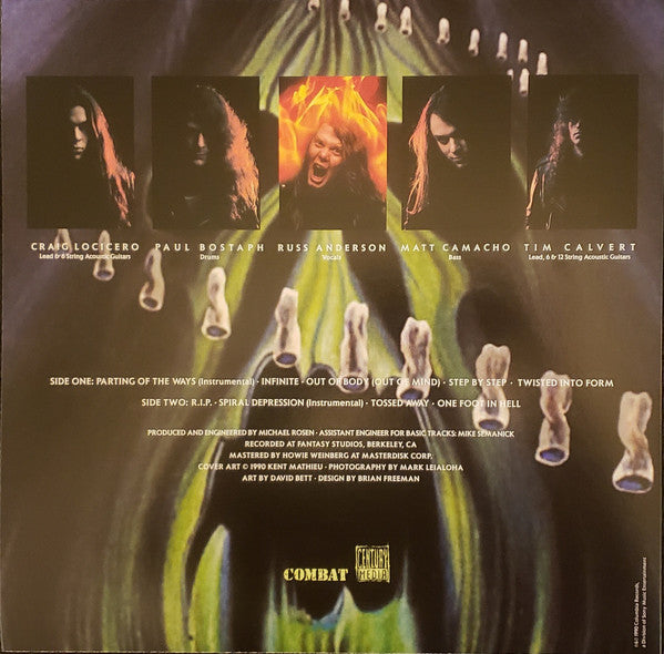 Forbidden – Twisted Into Form (1990) - New LP Record 2021 Combat USA Indie Exclusive Yellow Vinyl - Thrash / Heavy Metal - Shuga Records