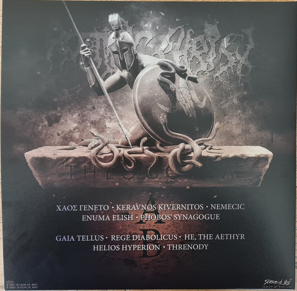 Rotting Christ ‎– Theogonia - New LP Record 2021 Season Of Mist Europe Import Neon Orange Vinyl - Black Metal