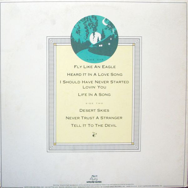 The Marshall Tucker Band ‎– Carolina Dreams - VG+ LP Record 1977 Warner USA Vinyl - Southern Rock - Shuga Records