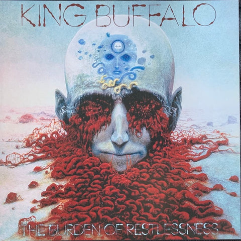King Buffalo – The Burden Of Restlessness - New LP Record 2021 Self-released Black & Silver Marbled Vinyl - Stoner Rock / Psychedelic Rock